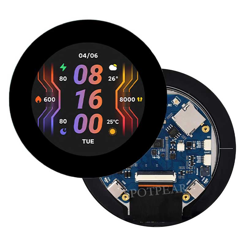 Photograph Mp3 - ESP32 S3 開発ボード 2.8 インチ 480