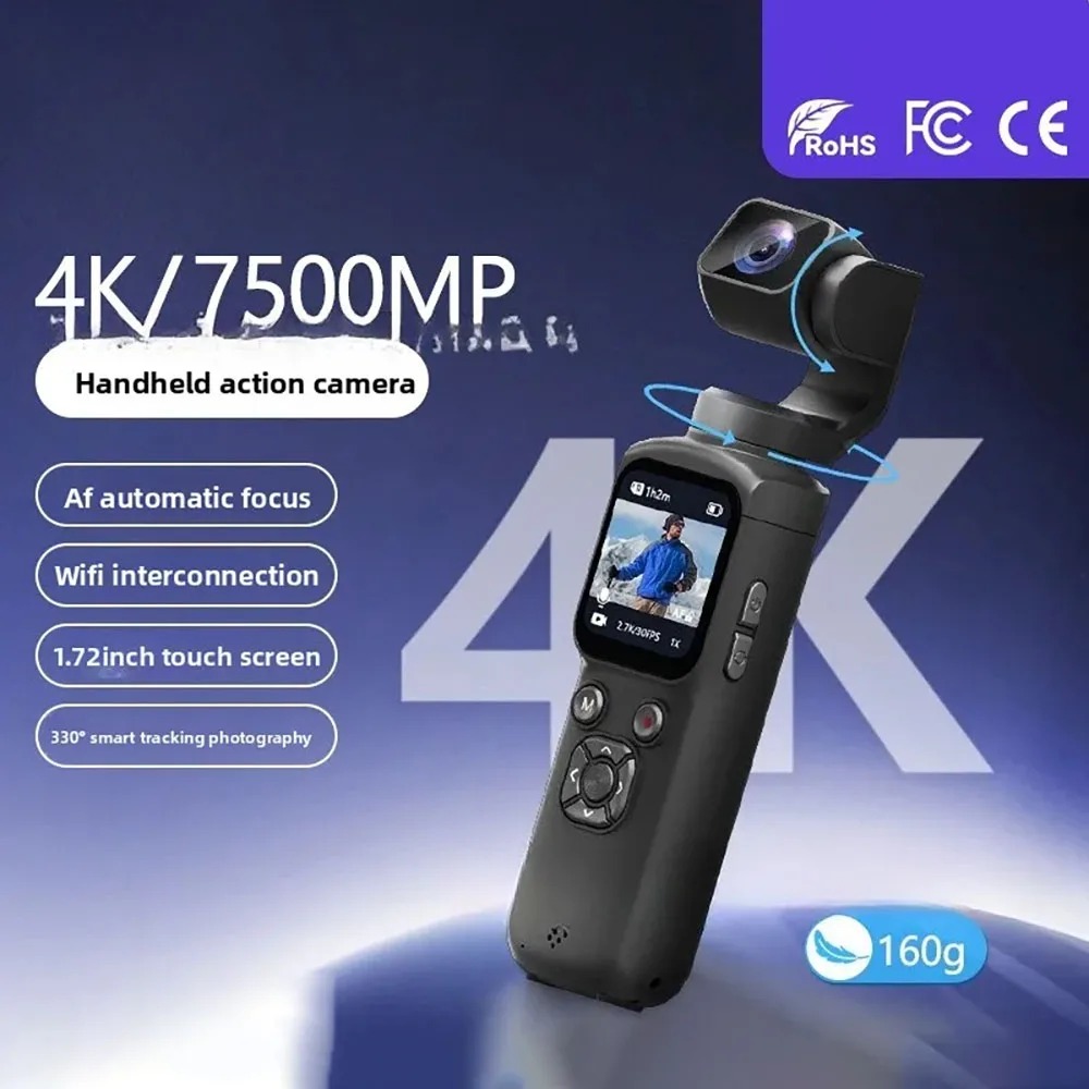 Photography Term - 4K HJD05 ポケット3カメラ 330付き ° 顔追跡ジンバルスタビライザー