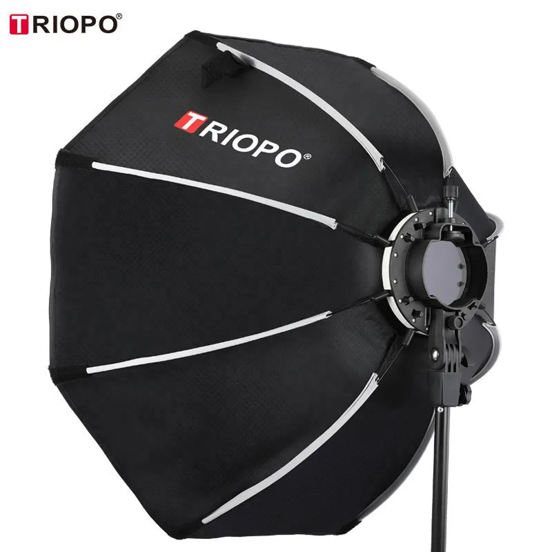 Photography Umbrella Lights - TRIOPO KX 65 センチメートル 90 センチメートルソフトボックス八角形傘ライトボックス