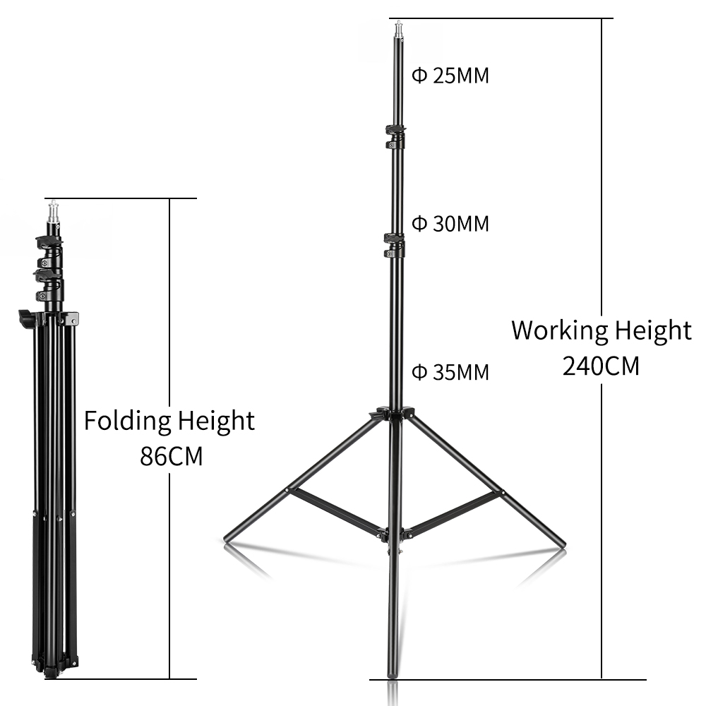 240 センチメートル/7.9FT 1/4 ネジ写真撮影 D - Photography Umbrella Lights のレビューと価格