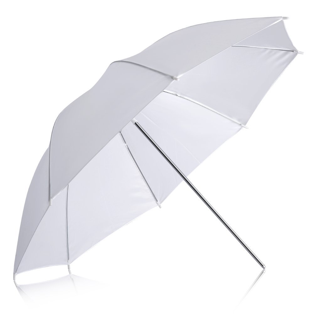 ポータブル20インチホワイトソフト＆ライトトランスルーセント - Photography Umbrella Lights のレビューと価格