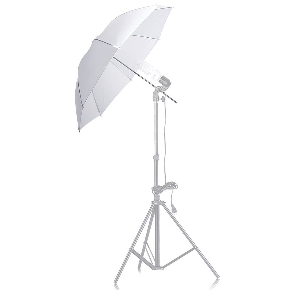 ポータブル20インチホワイトソフト＆ライトトランスルーセント - Photography Umbrella Lights のレビューと価格