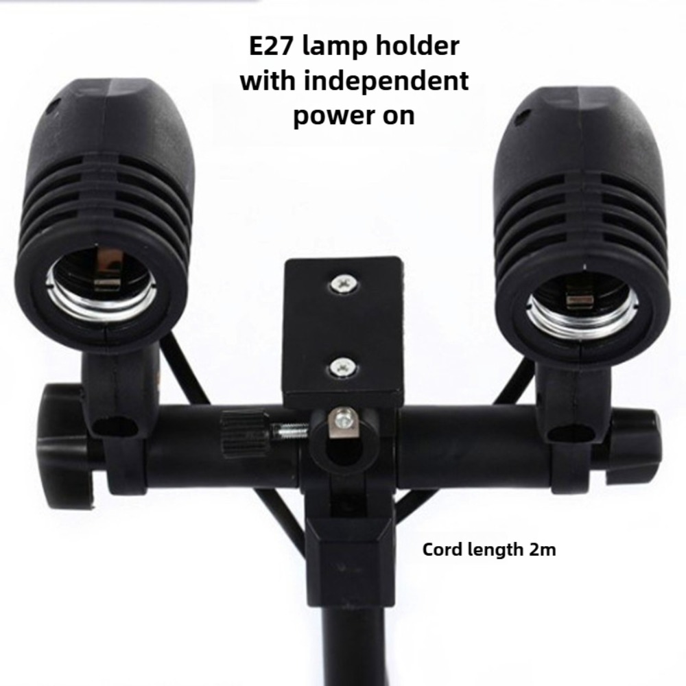 電球スタンド 2M、E27 ACソケット付き傘型ランプホルダ - Photography Umbrella Lights のレビューと価格