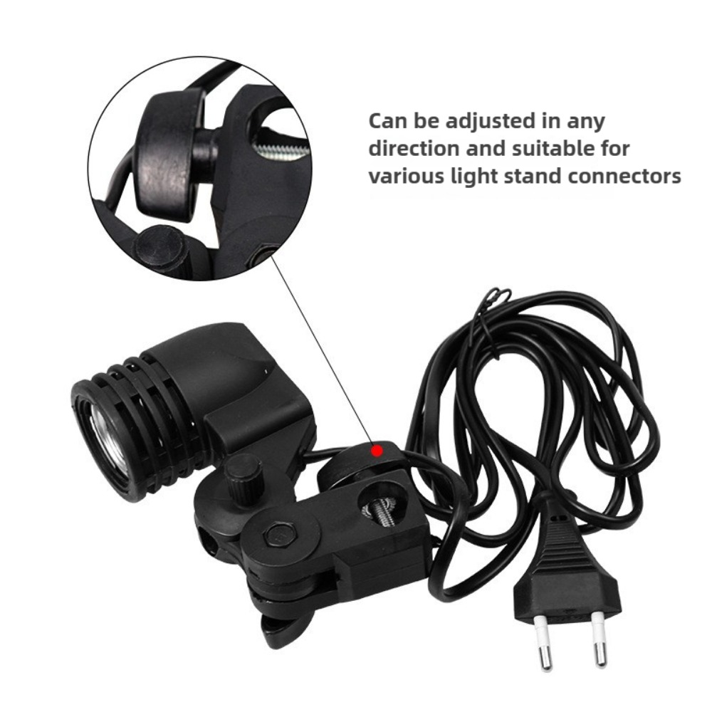 電球スタンド 2M、E27 ACソケット付き傘型ランプホルダ - Photography Umbrella Lights のレビューと価格