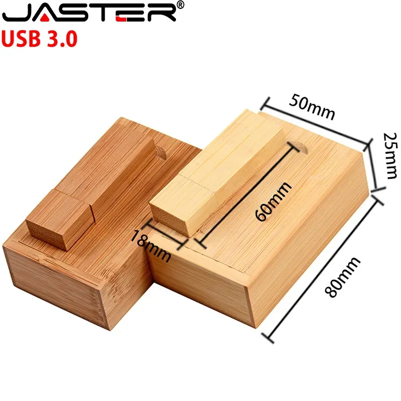 JASTER USB 3.0 フラッシュドライブ木製ボックス - Photography Of Memories のレビューと価格