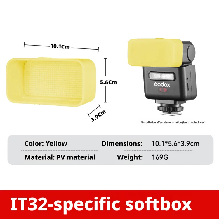 ゴドックス iT32 ミニフラッシュ用 3色フラッシュディフ - Photography Yellow Light のレビューと価格