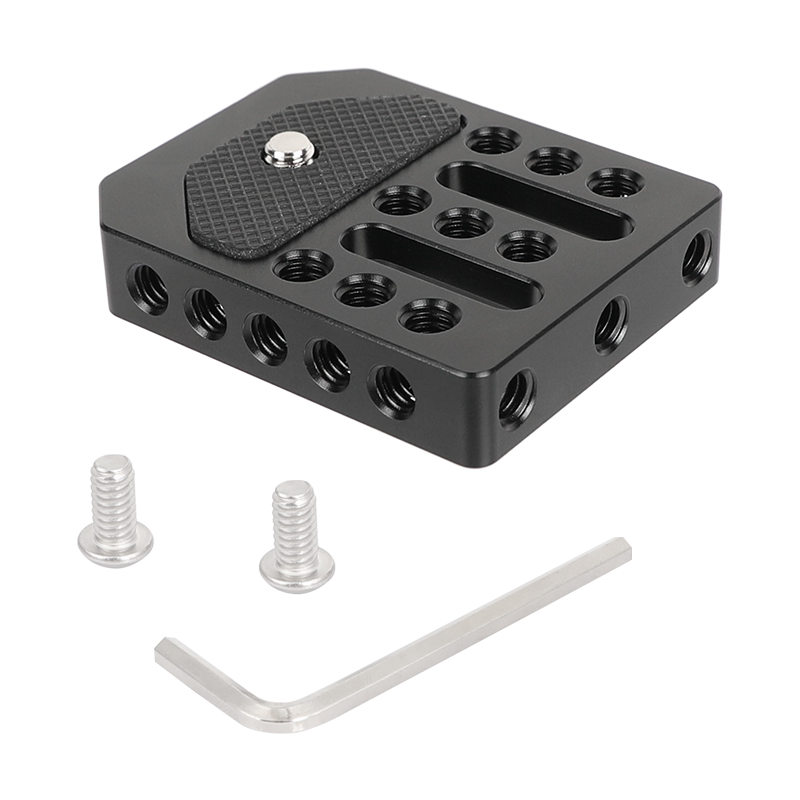 HDMIモニターケージベースプレート、チーズプレート、ディレ - Camera Cage Baseplate のレビューと価格