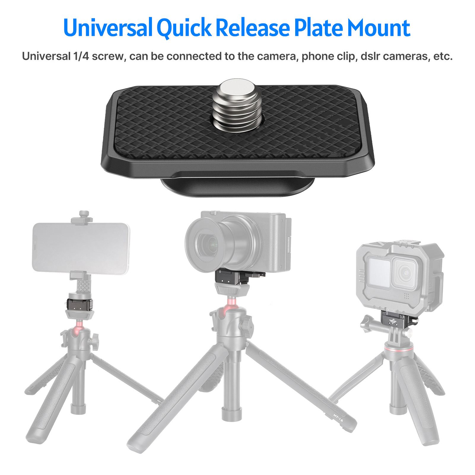アルミニウム製クイックリリースアダプター,ベースプレート付き - Camera Cage Baseplate のレビューと価格