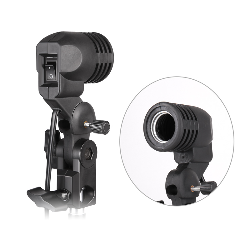 1.8mケーブル電球ホルダー,e26/e27電球ホルダー付き - Photography Umbrella Lights のレビューと価格