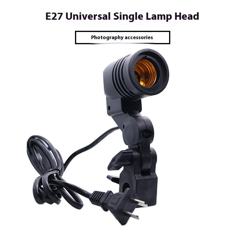 黒 1.8 メートルケーブルコード E27 ソケットソフトボ - Photography Umbrella Lights のレビューと価格