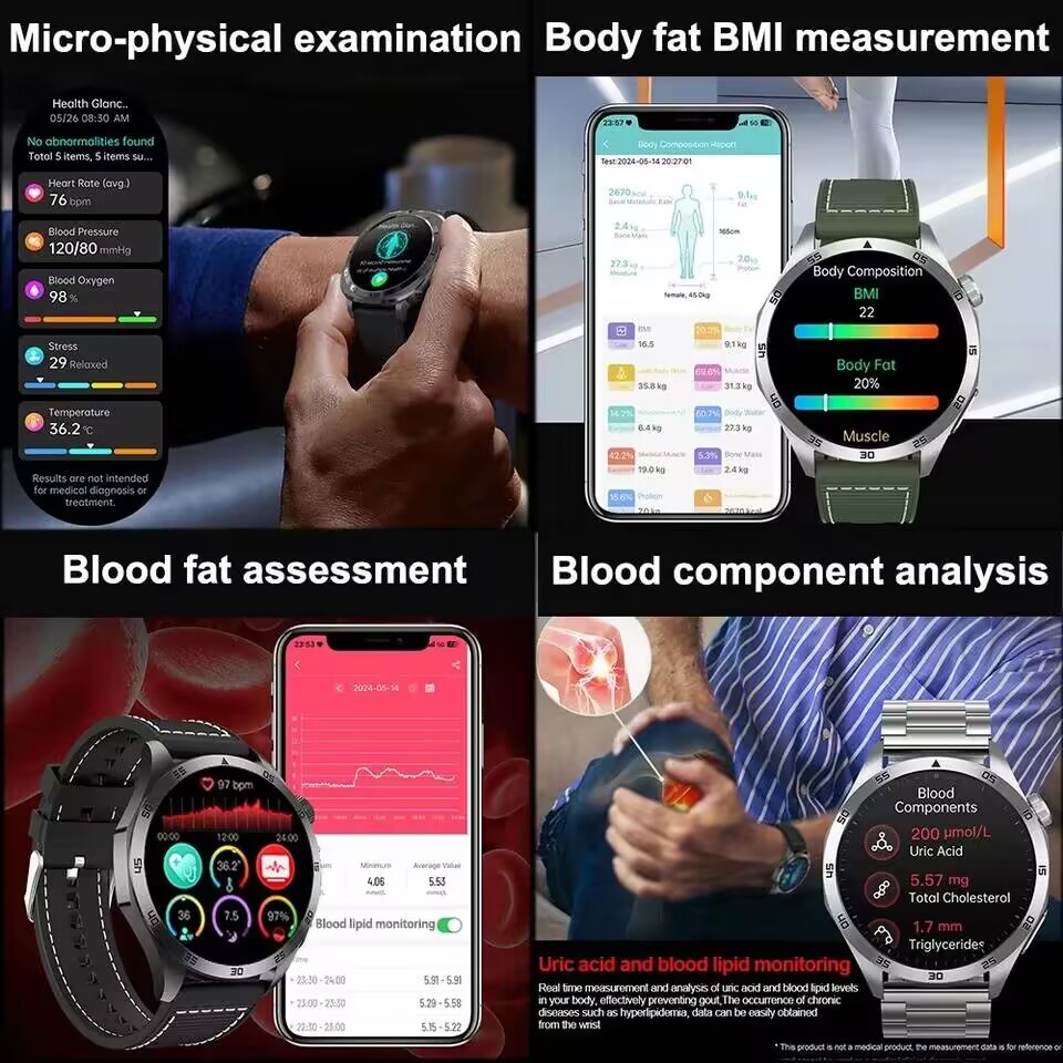 2026年新型ECG+PPGスマートウォッチ メンズ 血圧・ - Intervalometer Timer のレビューと価格