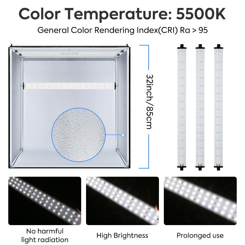ライトボックス 80*80*80 センチメートル写真撮影テン - Photography Yellow Light のレビューと価格