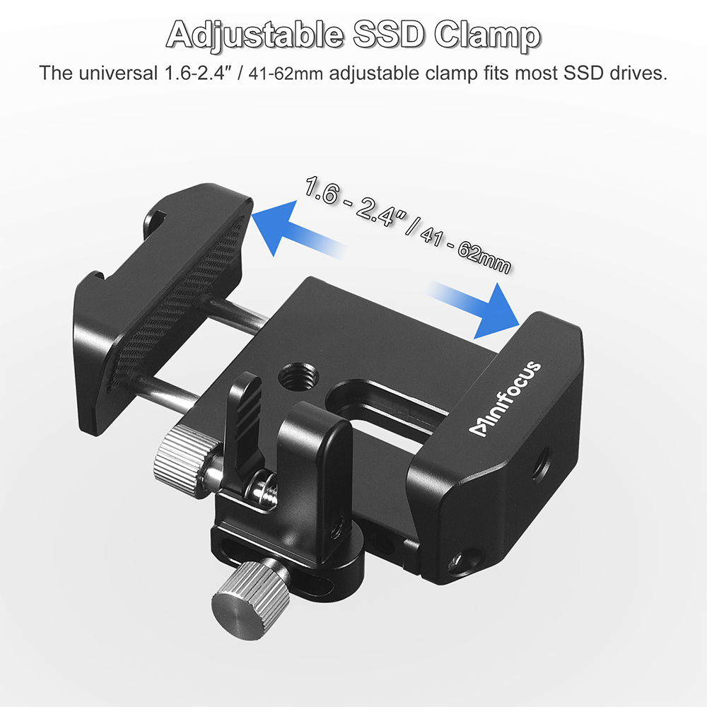 SSD マウントブラケット SSD ホルダー コールドシュー - Camera Cage Baseplate のレビューと価格