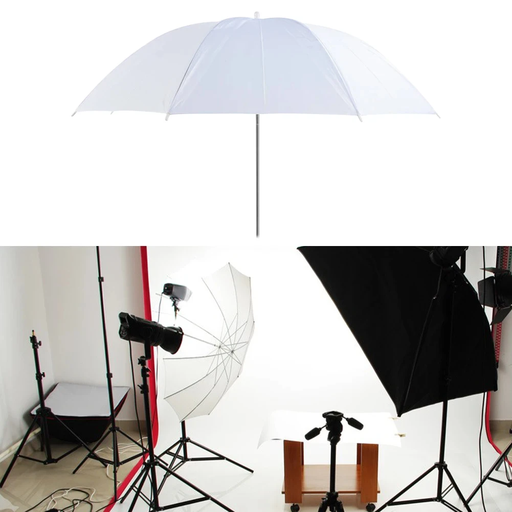 20 インチフォトスタジオ照明フラッシュ半透明白撮影昼光リフ - Photography Umbrella Lights のレビューと価格