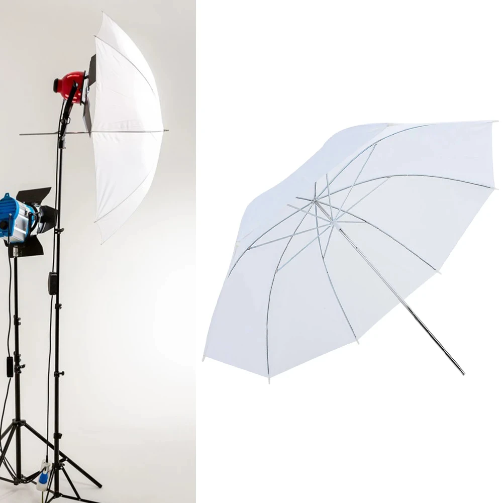 20 インチフォトスタジオ照明フラッシュ半透明白撮影昼光リフ - Photography Umbrella Lights のレビューと価格