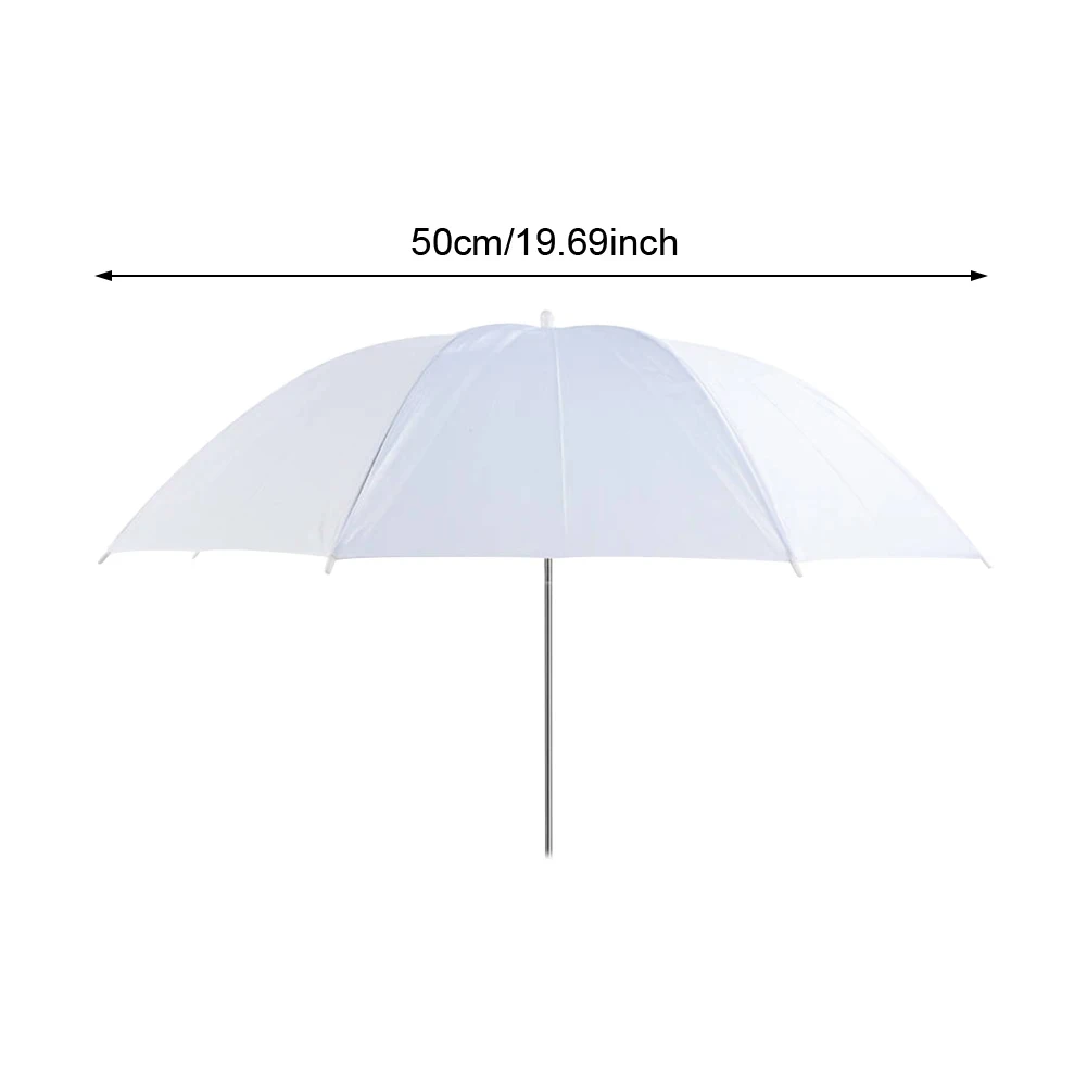 20 インチフォトスタジオ照明フラッシュ半透明白撮影昼光リフ - Photography Umbrella Lights のレビューと価格