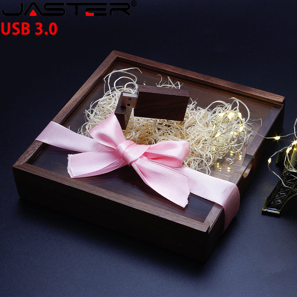 JASTER 木箱 USB フラッシュドライブ 128 ギガ - Photography Of Memories のレビューと価格