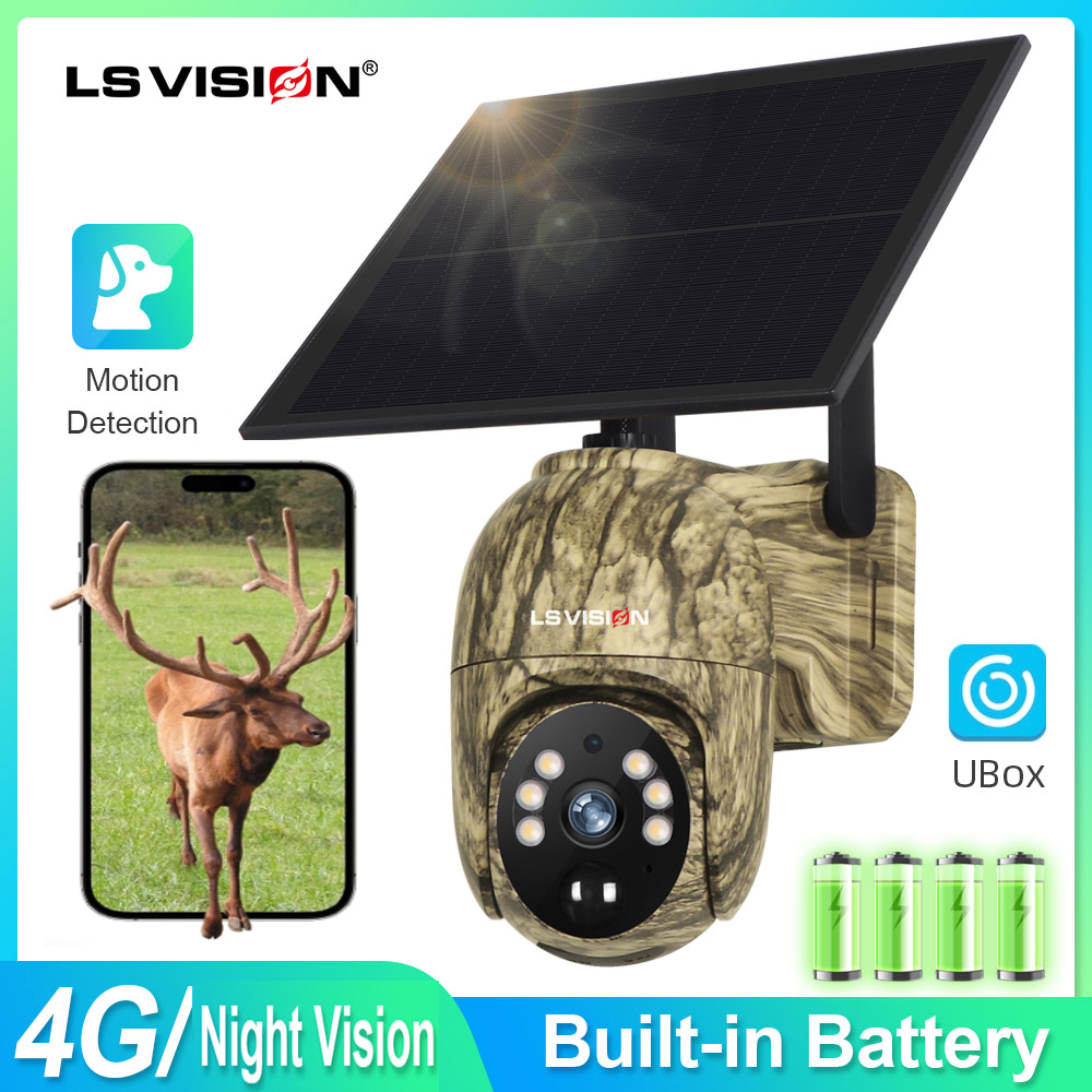 LS VISION 野生動物カメラ ソーラー 4MP 4G  - Photography Term のレビューと価格