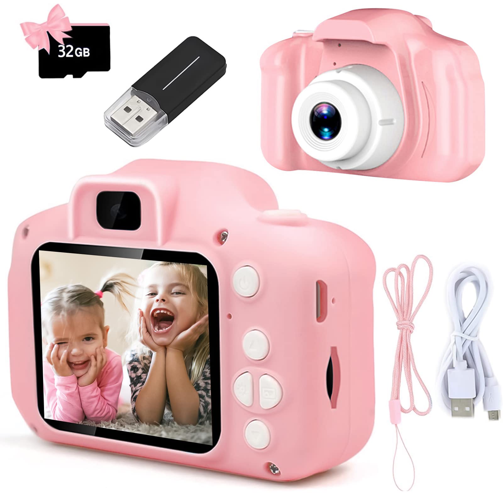 子供用カメラおもちゃミニ HD デジタルビデオ自撮りカメラポ - Photography Of Memories のレビューと価格