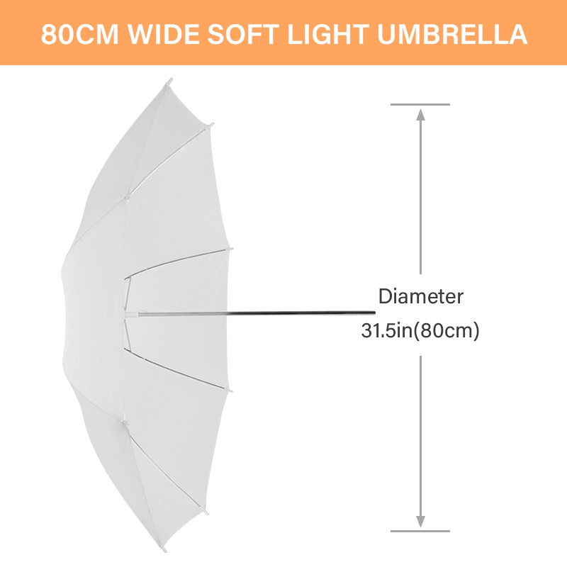 76 * 80cm X4 透明ホワイトライトディフューザーア - Photography Umbrella Lights のレビューと価格