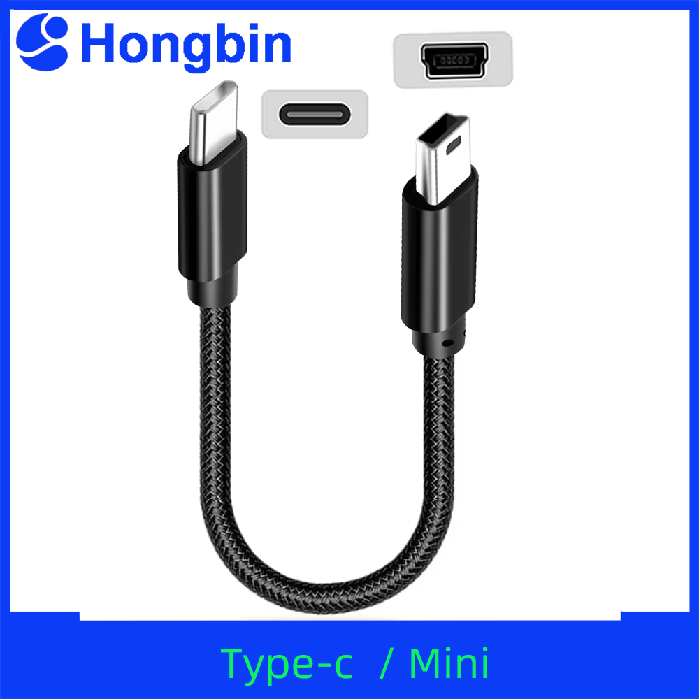 Type C - Mini USBケーブル 超短型 USB  - Photograph Mp3 のレビューと価格