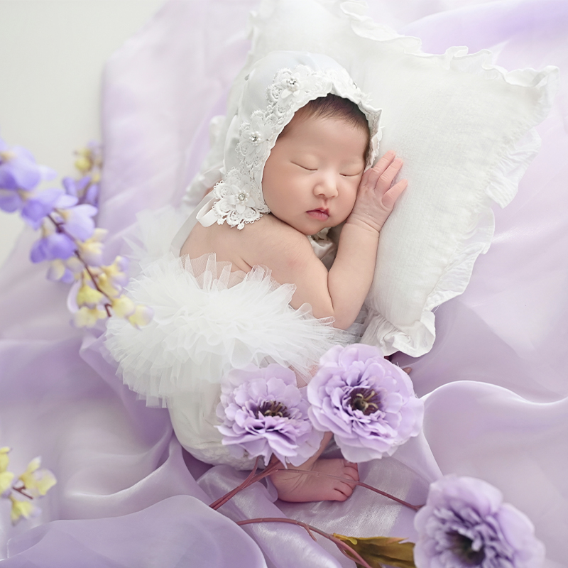 新生児写真撮影用衣装 女の赤ちゃん用レース帽子とチュチュスカ - Photography Outfits のレビューと価格