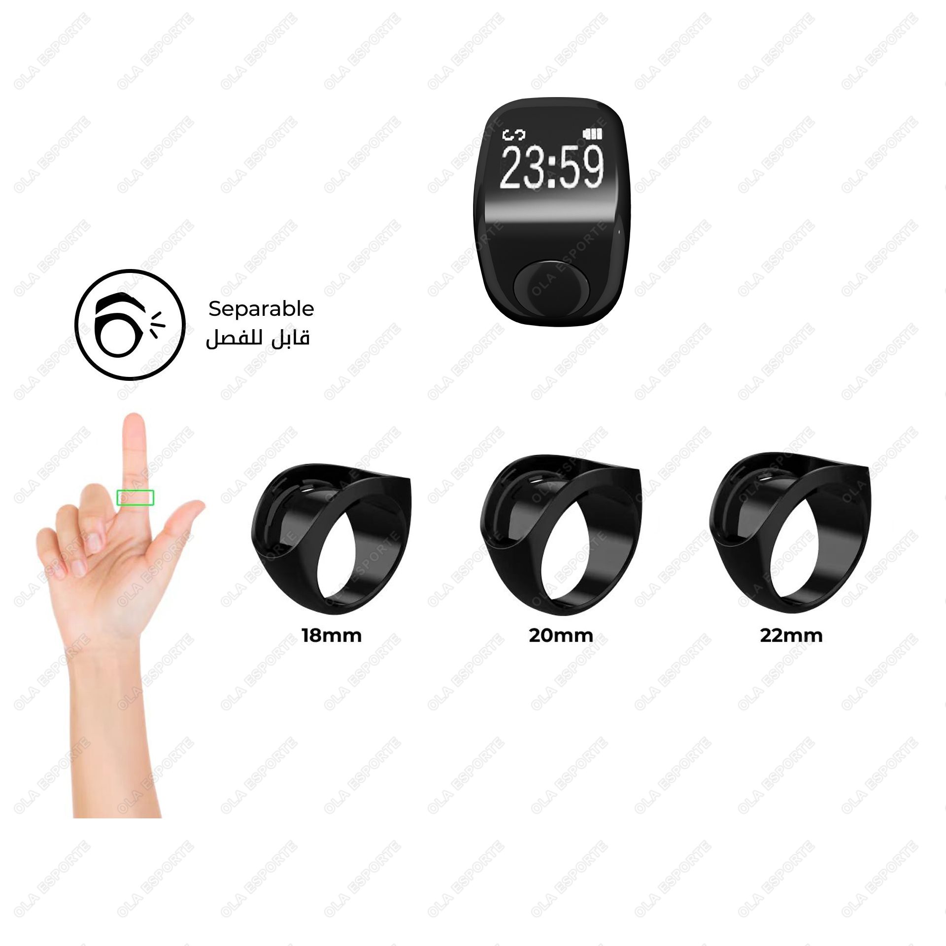 スマートアプリリングカウンターLCDデジタルBluetoot - Intervalometer Timer のレビューと価格