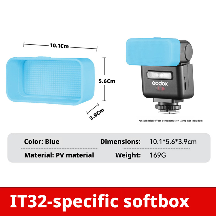 ディフューザー Godox iT32 ミニフラッシュ用 3  - Photography Yellow Light のレビューと価格