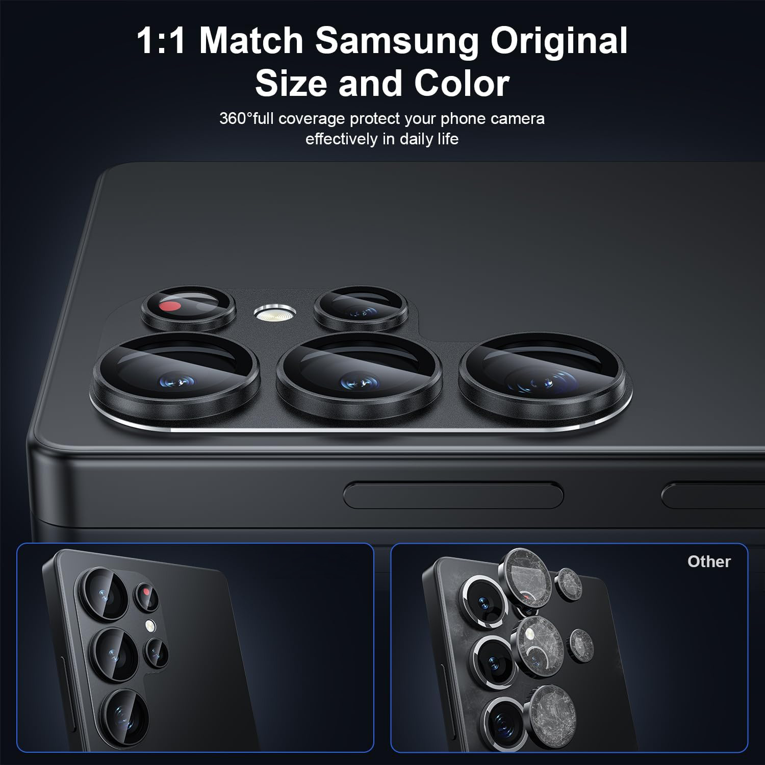 カメラレンズプロテクターカバーサムスンギャラクシー S25  - Photography Kit Samsung S26 Ultra のレビューと価格