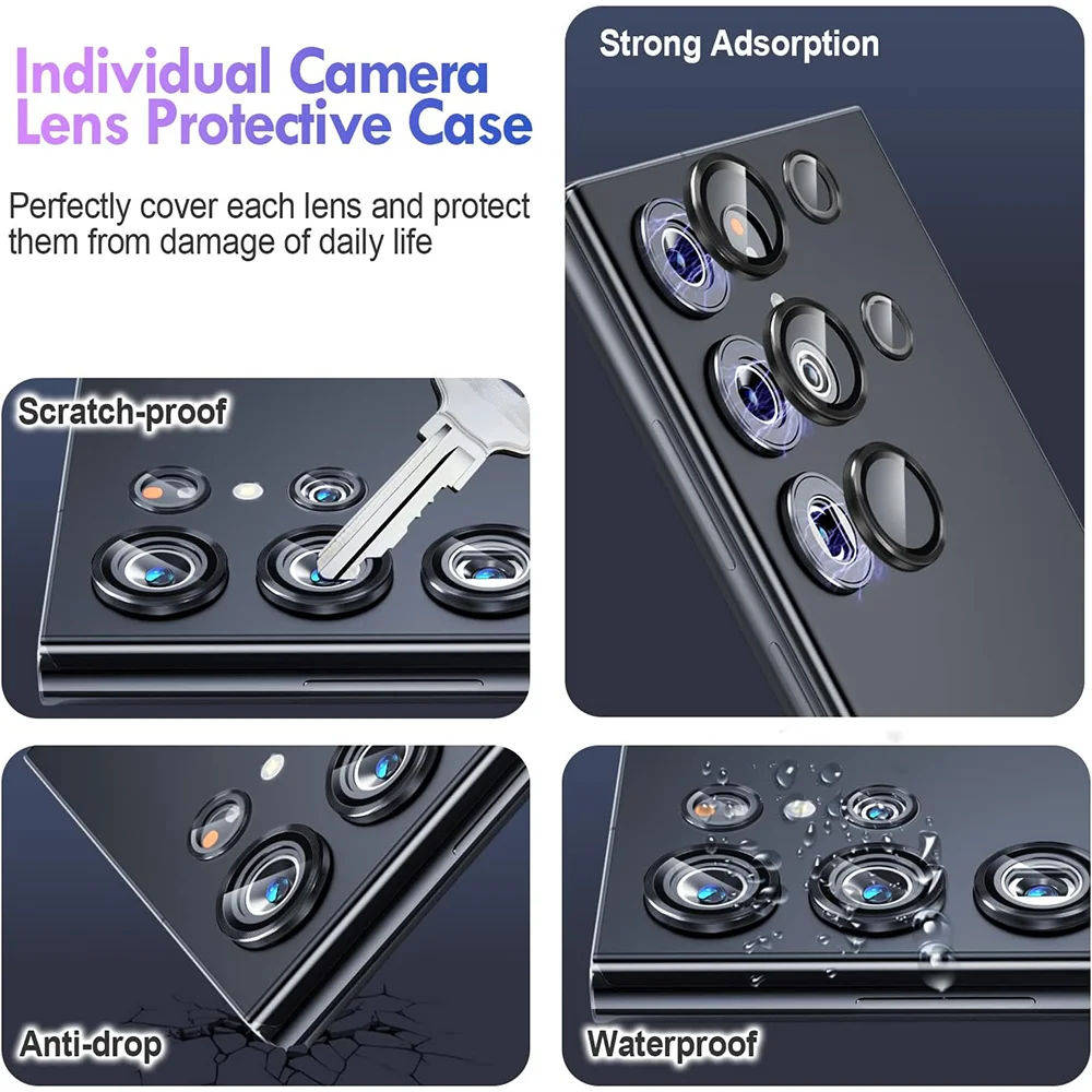カメラメタルレンズリングガラスケース Samsung Gal - Photography Kit Samsung S26 Ultra のレビューと価格