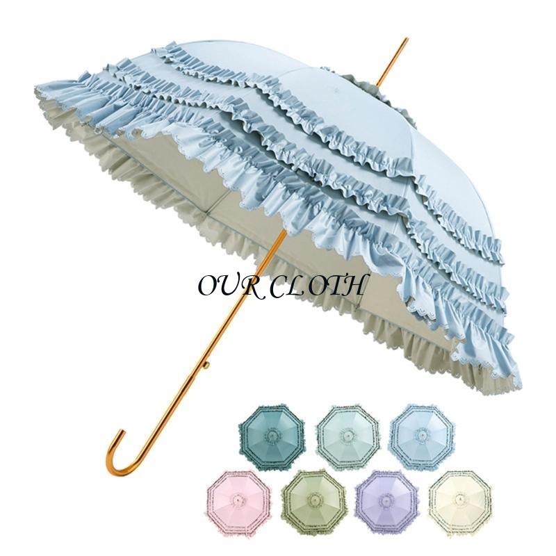 プリンセスレース傘完全遮光日傘コスプレ衣装アクセサリー写真撮 - Photography Umbrella Lights のレビューと価格