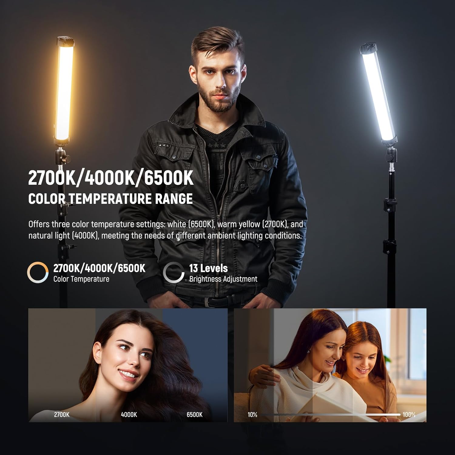 NEEWER ベーシック 12インチ 磁気RGBライトワンド - Photography Umbrella Lights のレビューと価格