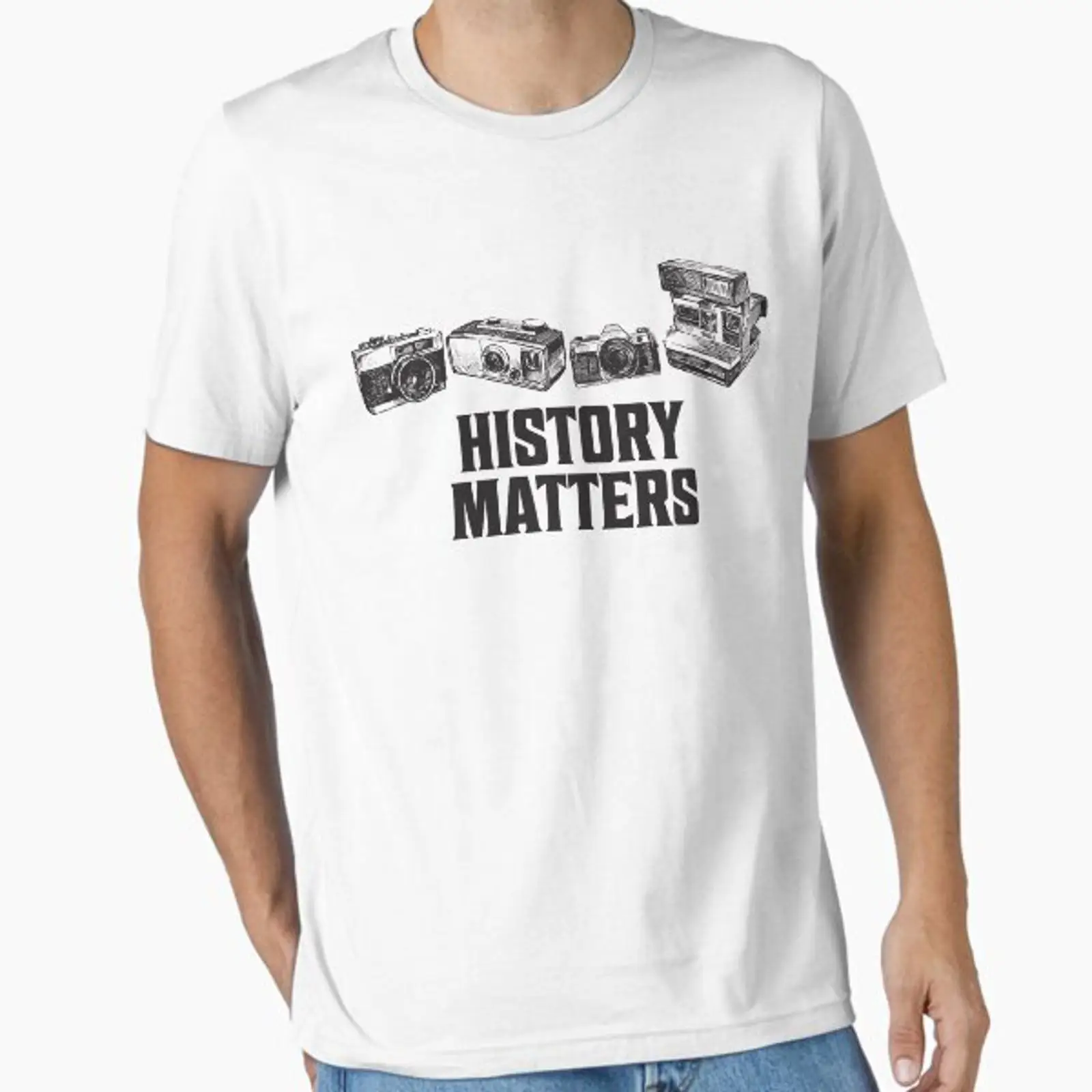 写真史の名言 Tシャツ エッセンシャル ヴィンテージ ウォッ - Photography Quotes Short のレビューと価格