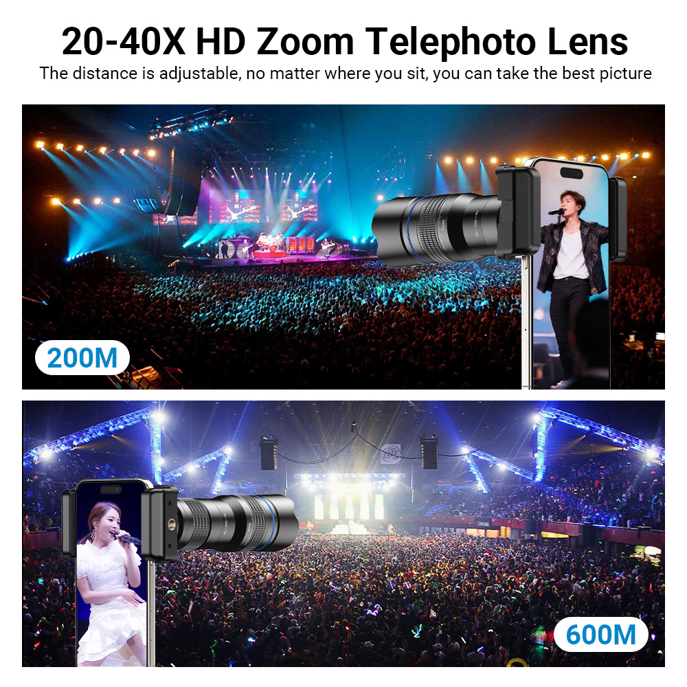 APEXEL HD メタル 20-40x ズーム望遠鏡望遠レ - Photography Kit Samsung S26 Ultra のレビューと価格