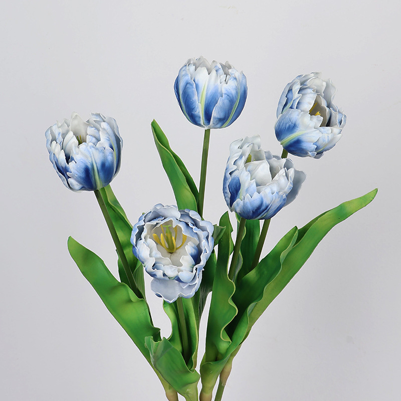 61CMの人工オウムとチューリップの造花、ウェディングの花嫁 - Photography Graduation のレビューと価格