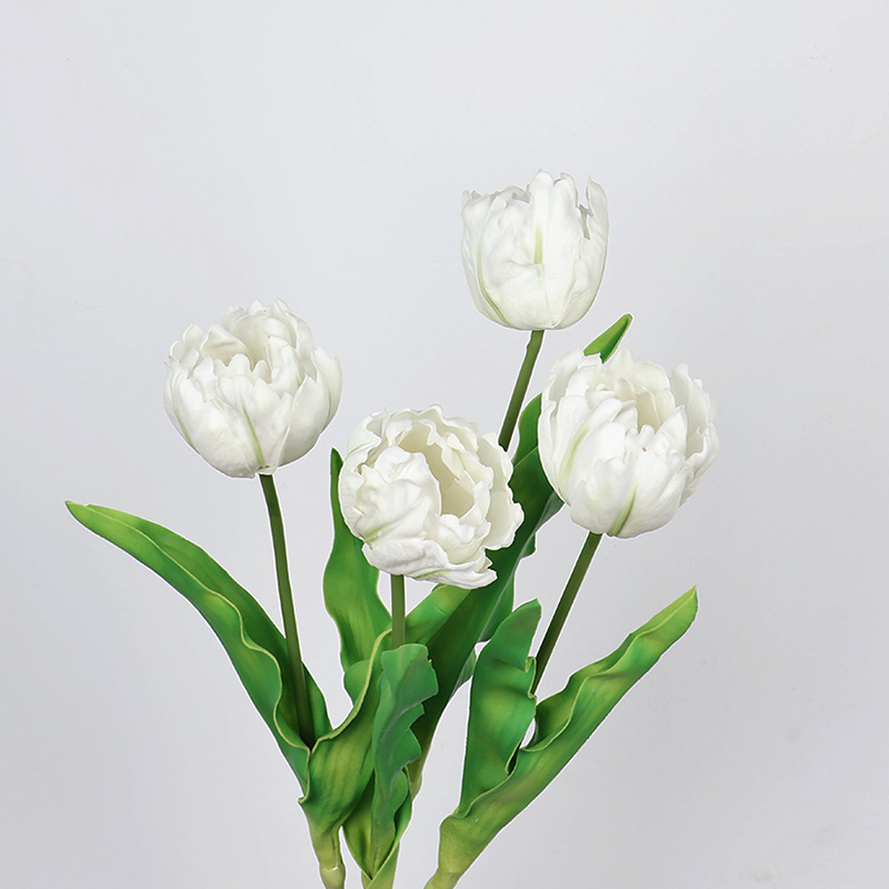 61CMの人工オウムとチューリップの造花、ウェディングの花嫁 - Photography Graduation のレビューと価格