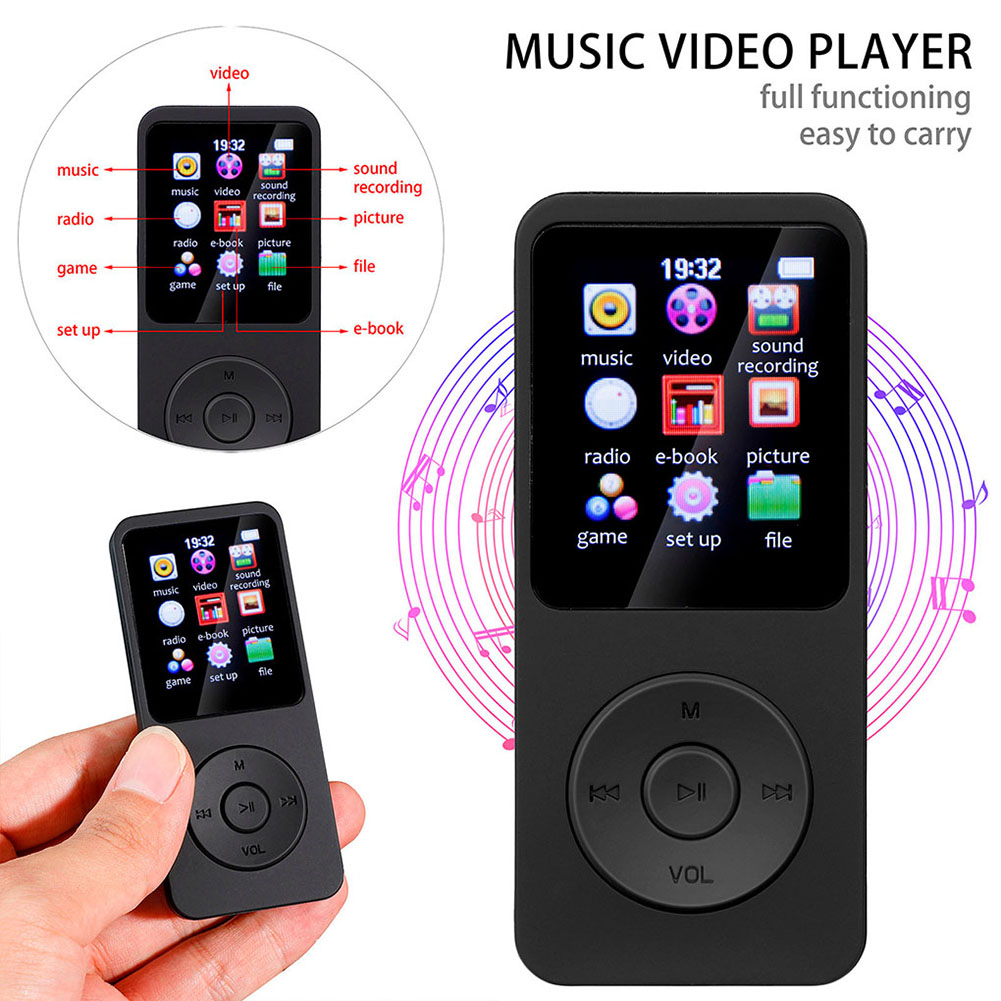 MP3プレーヤー 1.8インチ画面 音楽ステレオプレーヤー  - Photograph Mp3 のレビューと価格